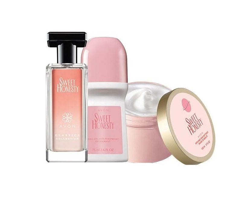 Lot Parfum Sweet Honesty avec crème parfumée