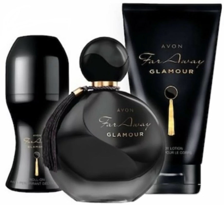 Far Away Glamour Deo Parfum - Avon - D&D Cosméticos
