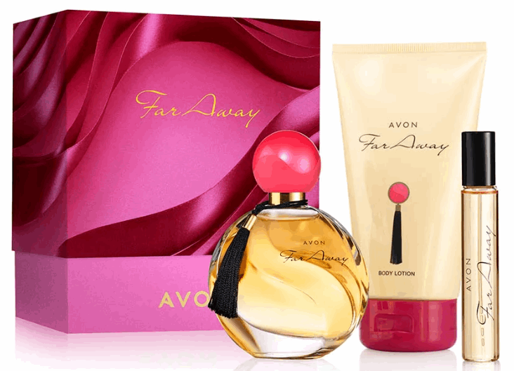 Coffret  cadeau AVON Far Away incluant 3 produits