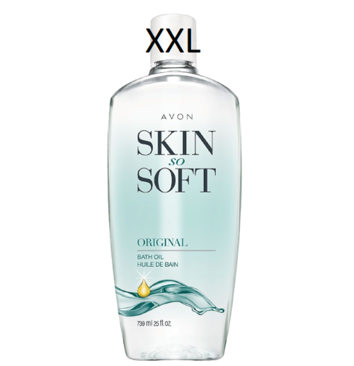 Huile de bain originale Skin so Soft format bonus de 739 ml - AVONIKA