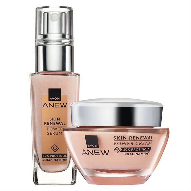 Duo sérum & crème visage Avon Skin Renewal Power