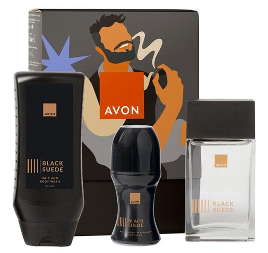 AVON Black Suede cadeauset