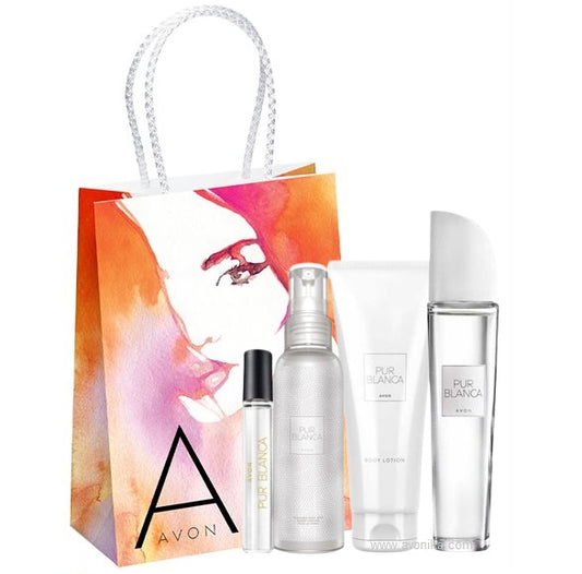 AVON Pur Blanca coffret cadeau avec 4 produits