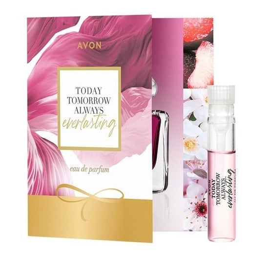 Carte échantillon de parfum AVON