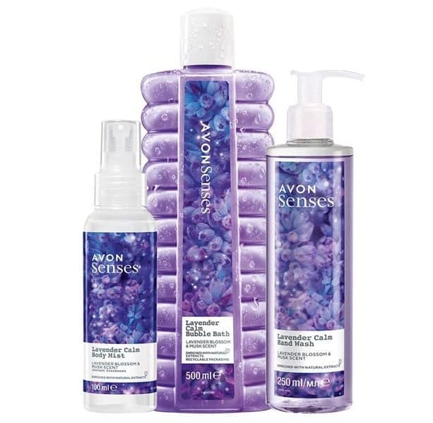 Avon Senses Lavendel Calm Trio