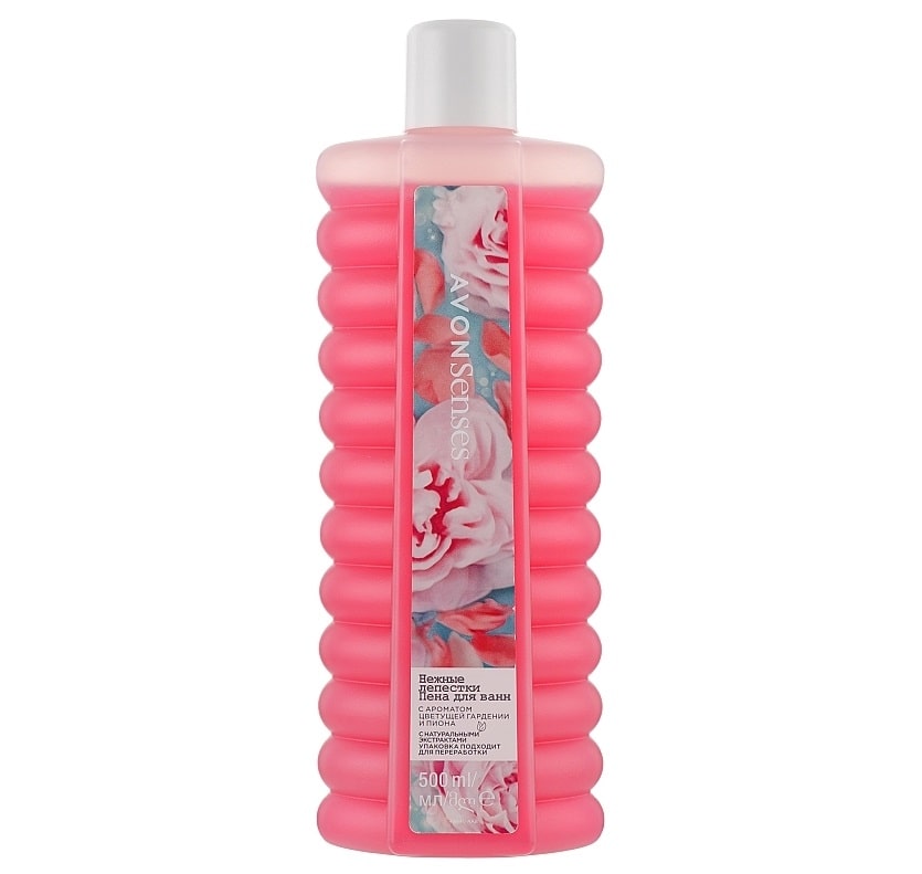 Bain moussant Sooting Petals Avon senses 500 ml