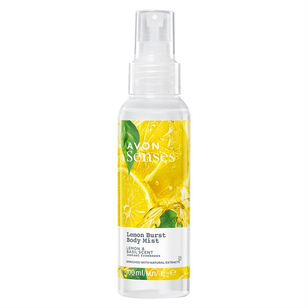 Körperspray Avon Senses Lemon Burst