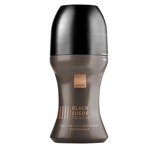 AVON Black Suede Touch deo roller voor mannen