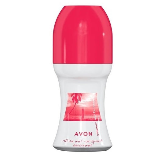 Déodorant à bille AVON Summer White Hawaii