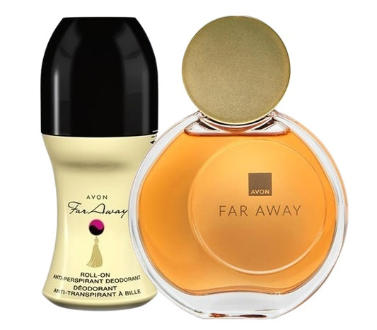 AVON Far Away geurset met deo roller