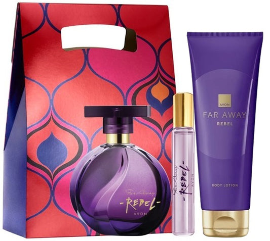 AVON Far Away Rebel coffret cadeau avec 3 produits