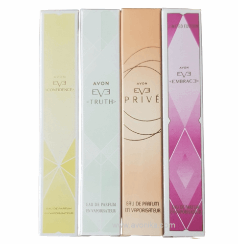 AVON EVE Collection lot de 4 eaux de parfum spray de 10 ml