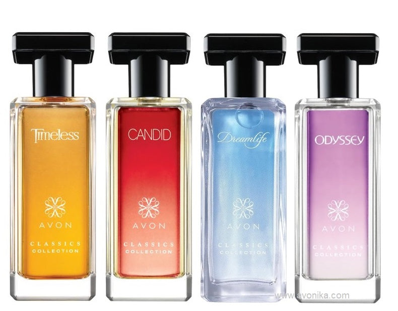 AVON Timeless geurset 4 eau de cologne Classics