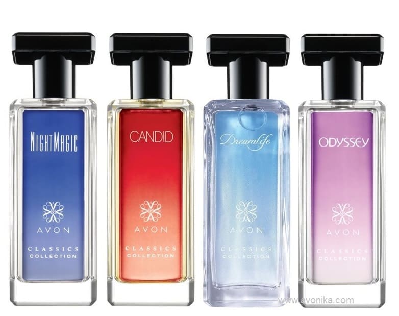 AVON geurset 4 eau de cologne Classics