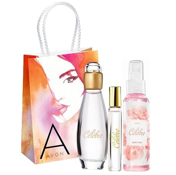 Geschenkset AVON Célèbre 3-teilig