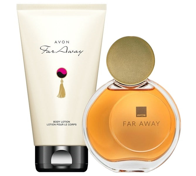 AVON Far Away parfum + bodylotion 