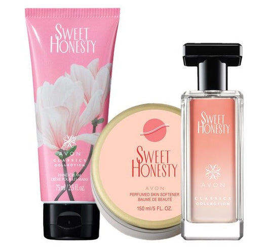 Parfüm Sweet Honesty mit Körperbalsam & Handcreme
