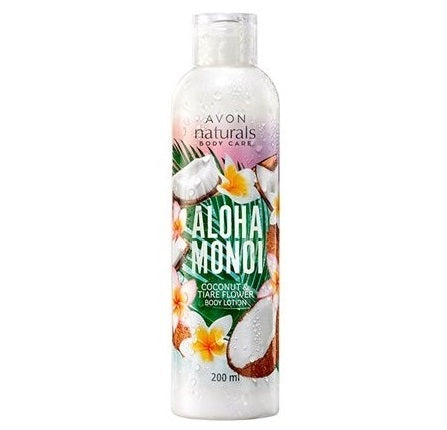 AVON Naturals Aloha-Monoi Kokos & Tiaré-Blüte Körperlotion 200 ml