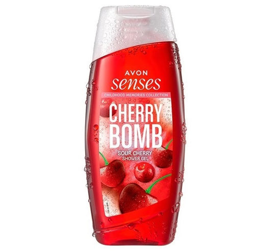 AVON Senses gel douche Cherry Bomb 250 ml