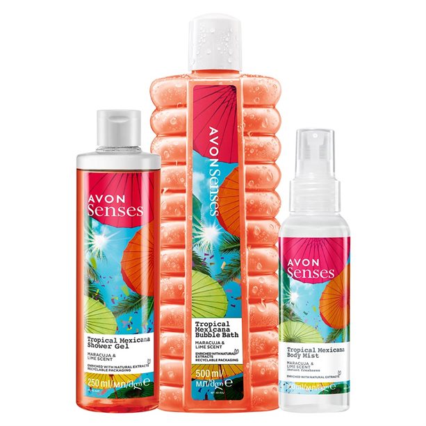 Avon Senses Tropical Mexicana Pflegeset