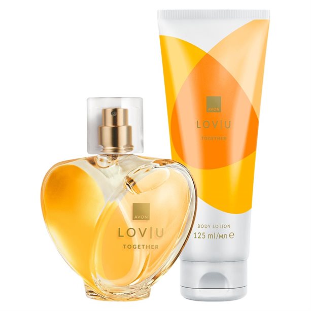 AVON Lov U Together lot parfum et lotion