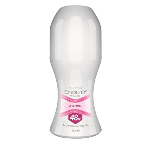 Déodorant bille AVON On Duty Active pour femme 50 ml