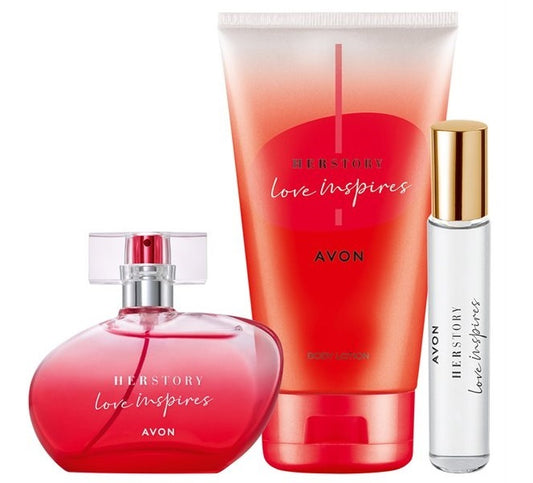 AVON Herstory Love Inspires parfum set